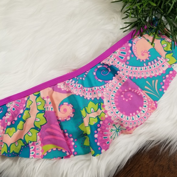 Damsel Swim Damsel Bikini Top Sz Small Pink Poshmark